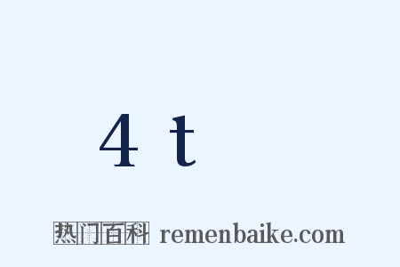 4tₙ是什么意思的图片